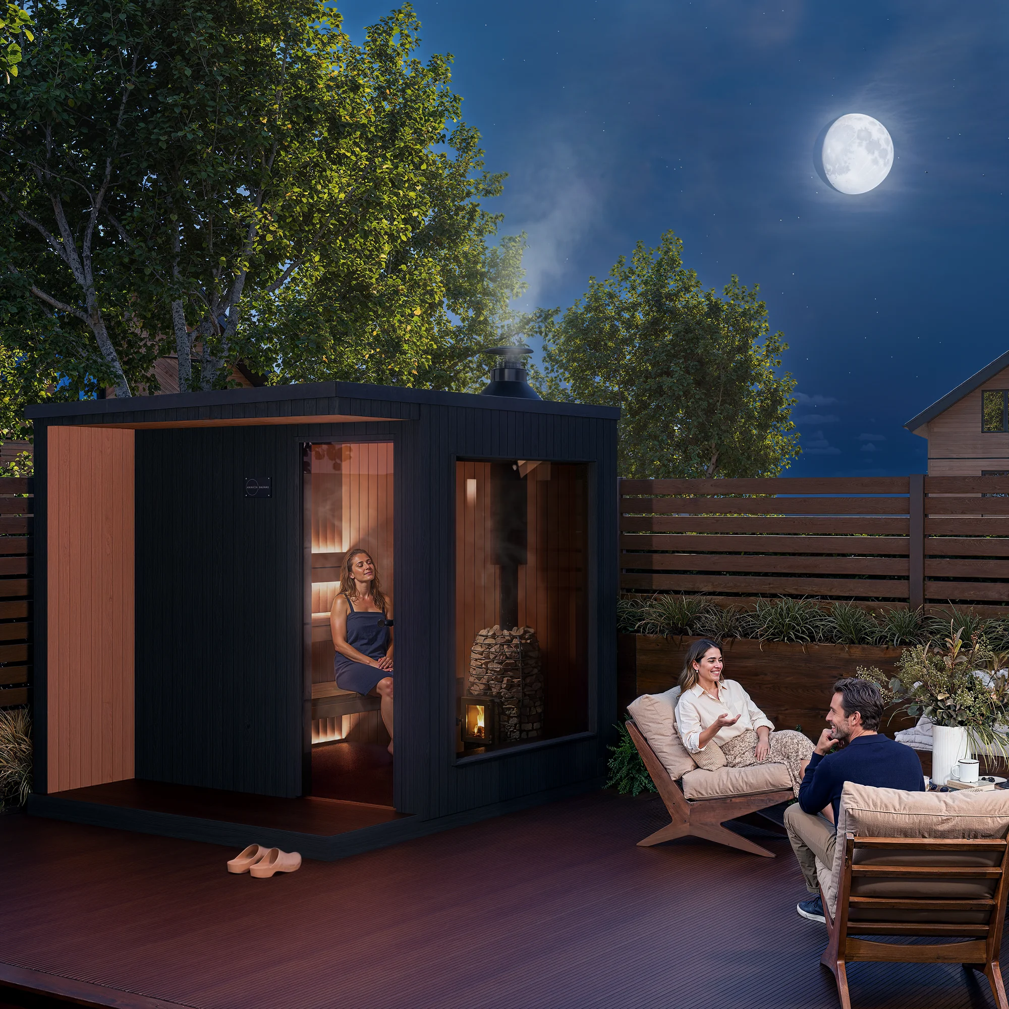 Awaken Saunas, alternate view