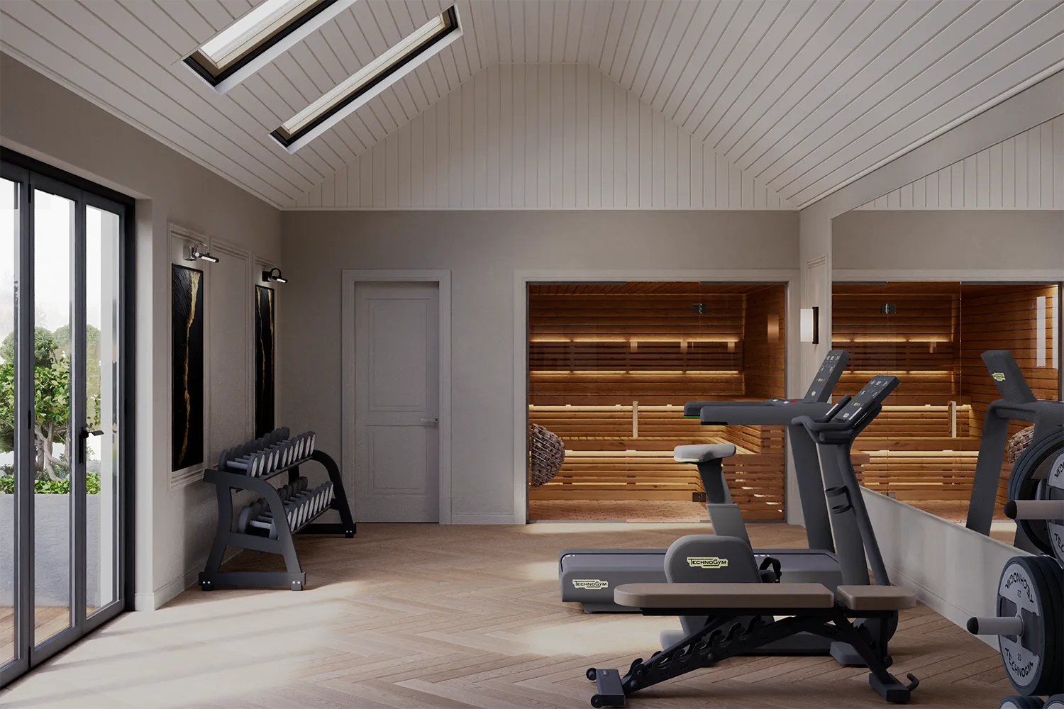 Material preview render with textures and lighting applied